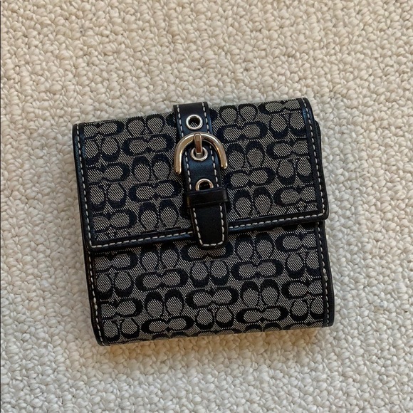 Coach Wallet with Snap Closure and Bifold Pocket - Picture 1 of 7